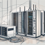 Various telecommunication equipment like servers