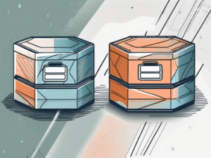 Two digital storage boxes