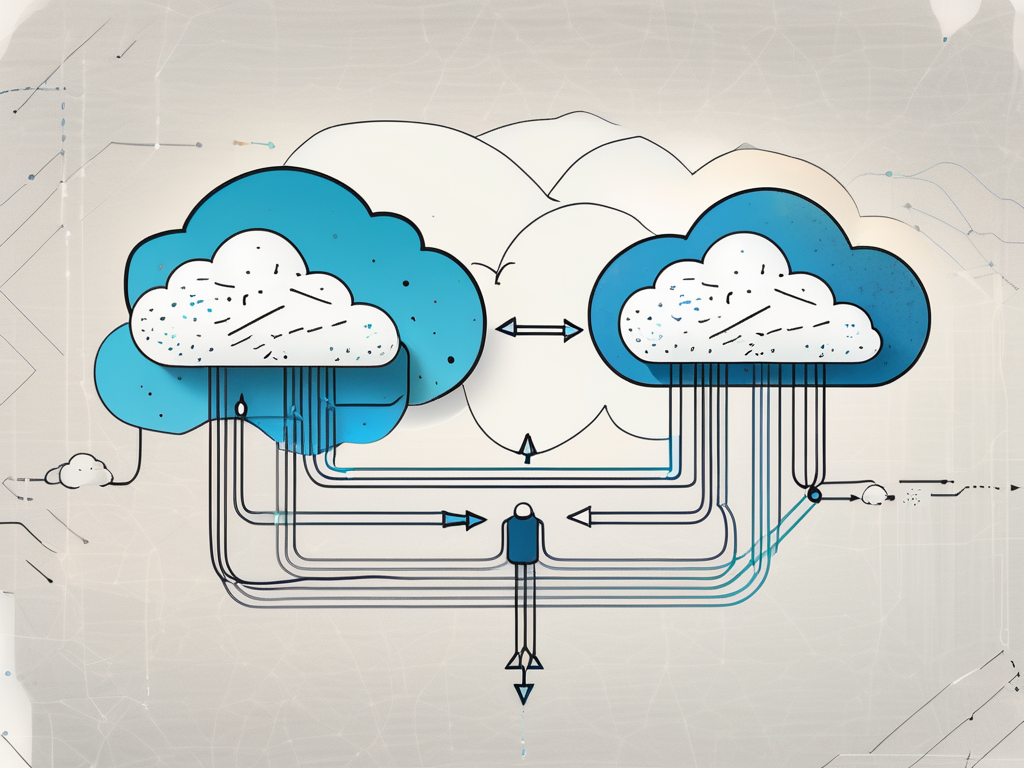 Two cloud structures