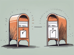 Two mailboxes